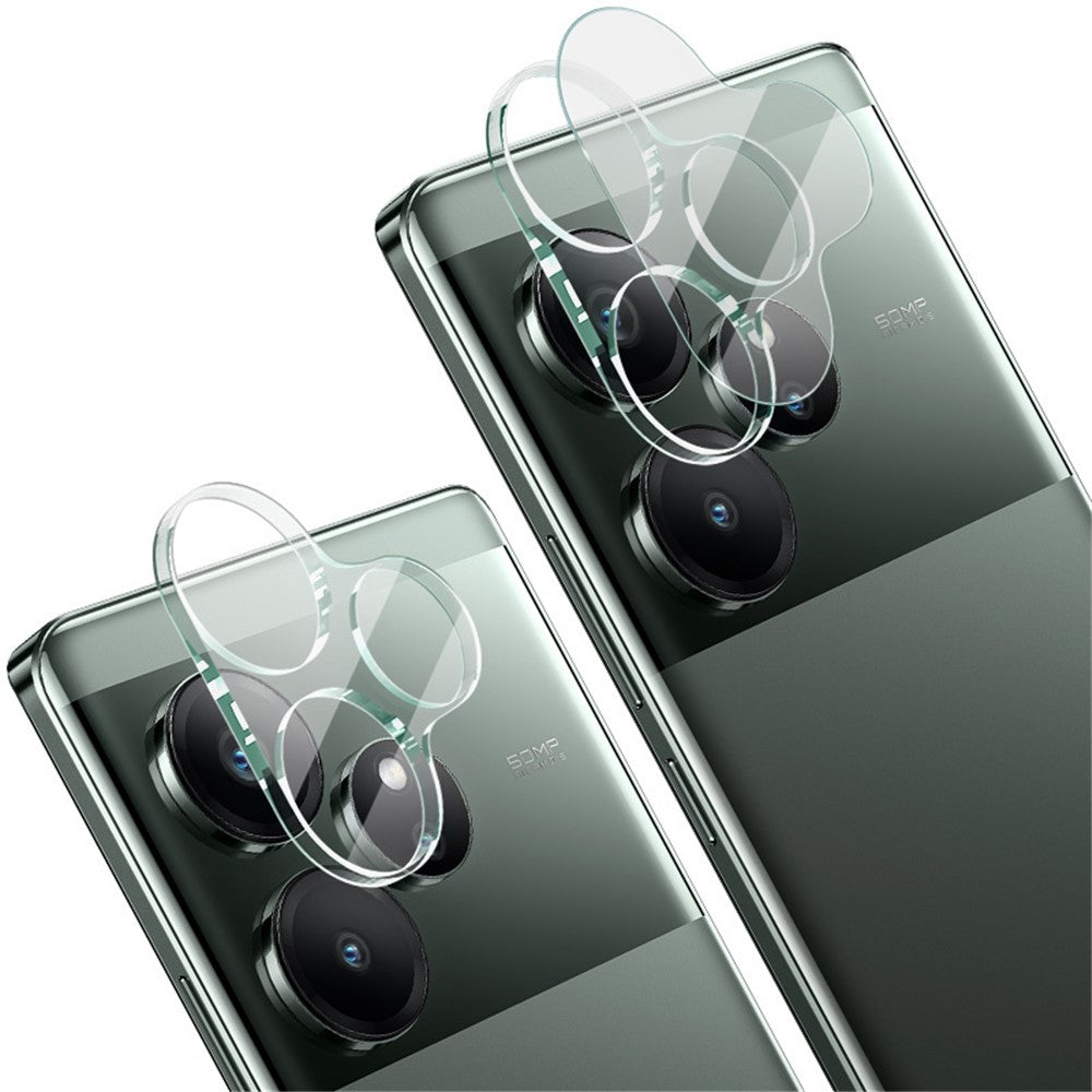 Tempered Glass HD Camera Lens Film + Acrylic Lens Cap IMAK For Realme GT 6 5G
