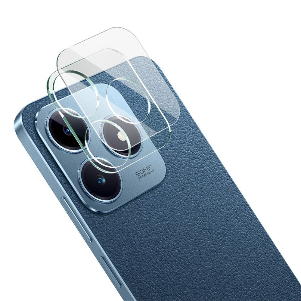 Tempered Glass HD Camera Lens Film + Acrylic Lens Cap IMAK For Realme C63 4G