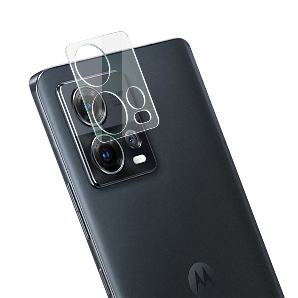 Tempered Glass Camera Lens Protector with Acrylic Lens Cap IMAK For Motorola Moto S30 Pro 5G / Edge 30 Fusion 5G