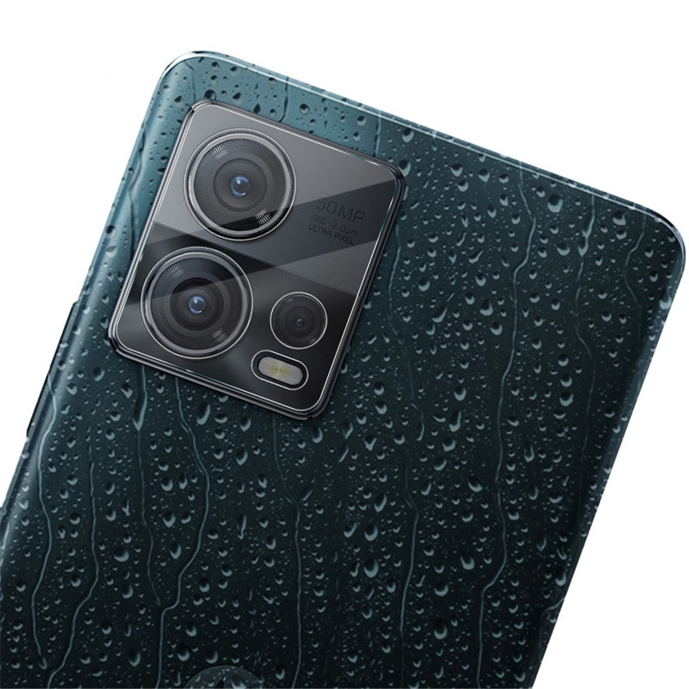 Tempered Glass Camera Lens Protector with Acrylic Lens Cap IMAK For Motorola Moto S30 Pro 5G / Edge 30 Fusion 5G
