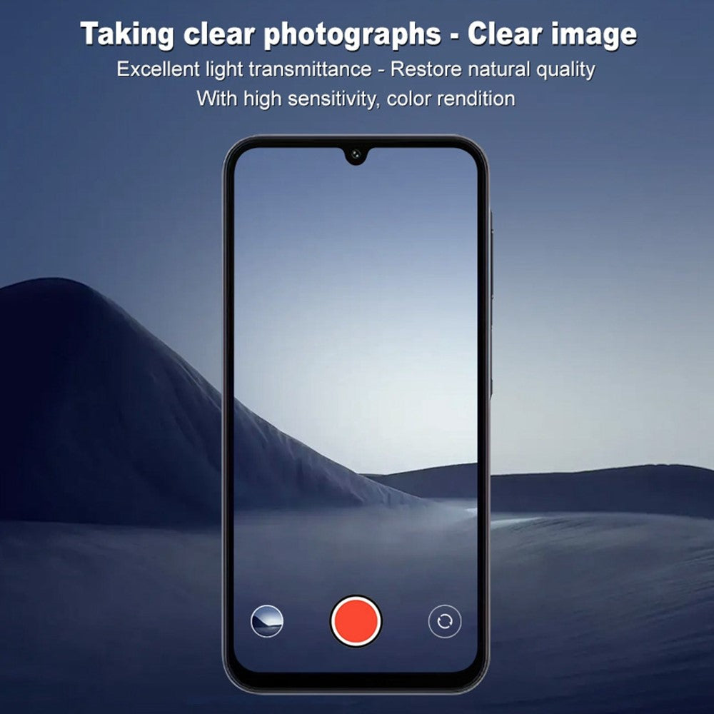 IMAK For Samsung Galaxy A16 5G / A16 4G Tempered Glass Camera Lens Film+Acrylic Lens Cap