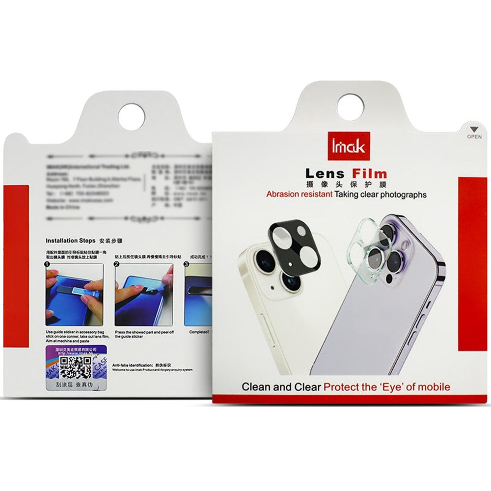 IMAK For Samsung Galaxy A16 5G / A16 4G Tempered Glass Camera Lens Film+Acrylic Lens Cap