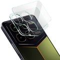 Tempered Glass Camera Lens Protector + Acrylic Lens Cap IMAK For Xiaomi Redmi K70 Ultra Champion Edition