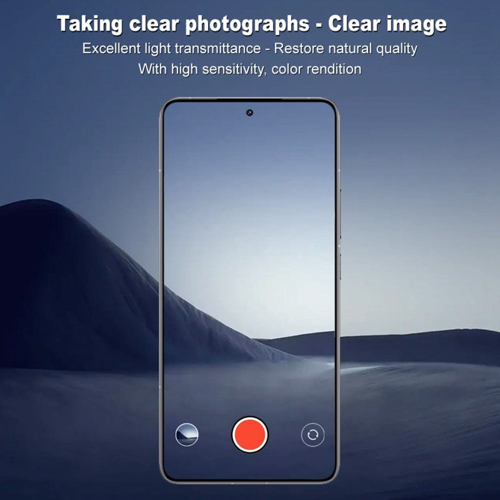 Tempered Glass Camera Lens Protector + Acrylic Lens Cap IMAK For Xiaomi Redmi K70 Ultra Champion Edition