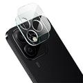 Tempered Glass HD Camera Lens Film + Acrylic Lens Cap IMAK For Honor X60i 5G