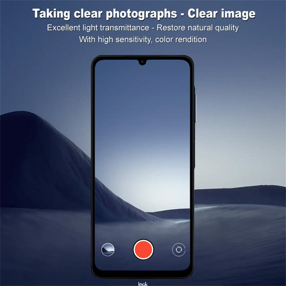 IMAK For Samsung Galaxy A06 4G Tempered Glass Camera Lens Protector + Acrylic Lens Cap