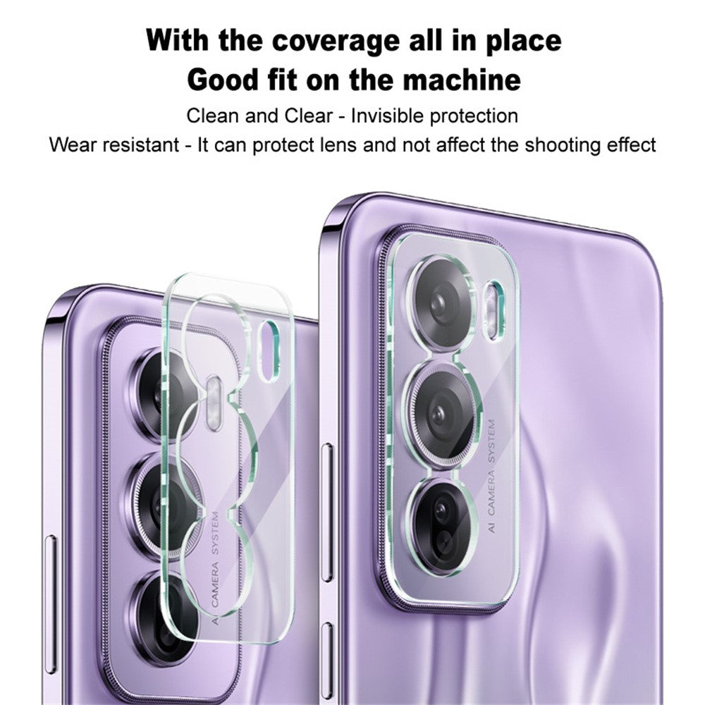 IMAK For Samsung Galaxy A06 4G Tempered Glass Camera Lens Protector + Acrylic Lens Cap