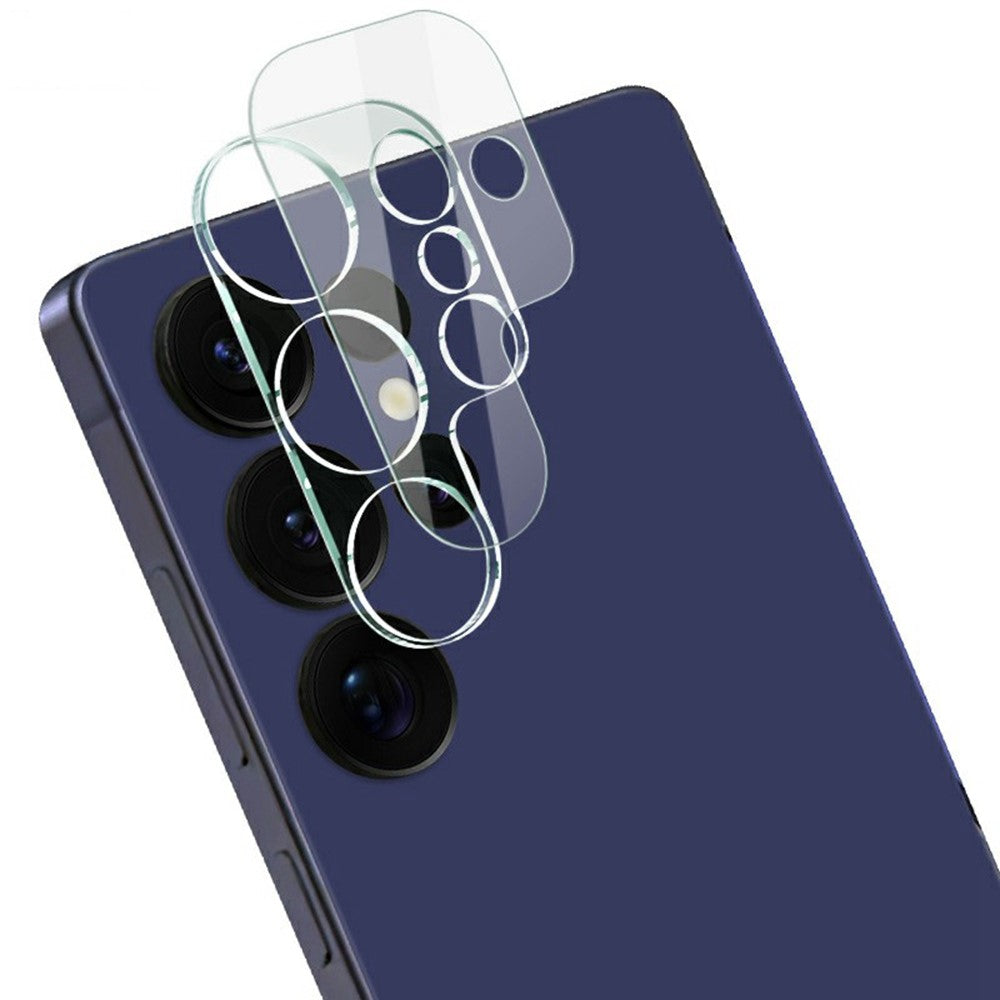 IMAK For Samsung Galaxy S25 Ultra Tempered Glass Camera Lens Protector + Acrylic Lens Cap