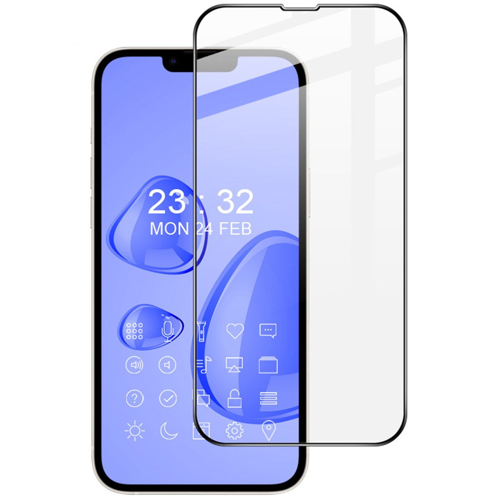 Full Coverage Tempered Glass Screen Protector IMAK Pro+ Series for iPhone 14