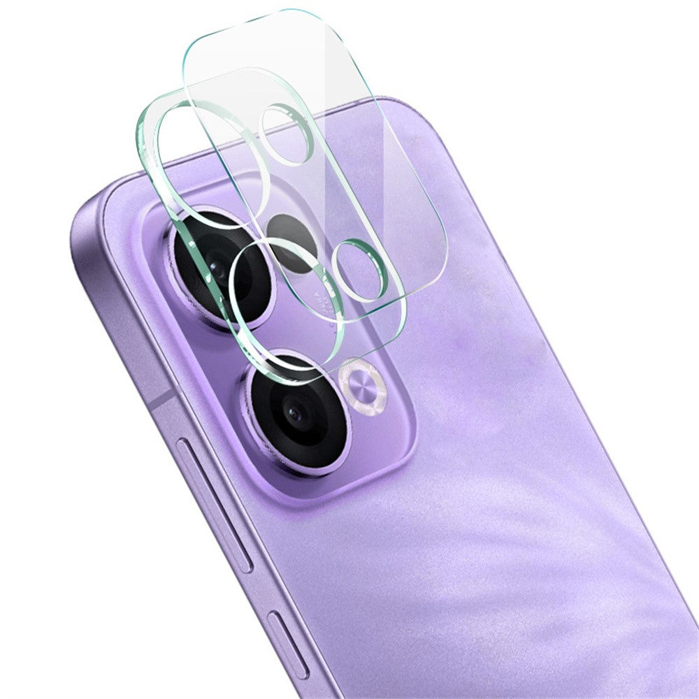 Tempered Glass Camera Lens Film+Acrylic Lens Cap IMAK For Oppo Reno13 5G (Global)