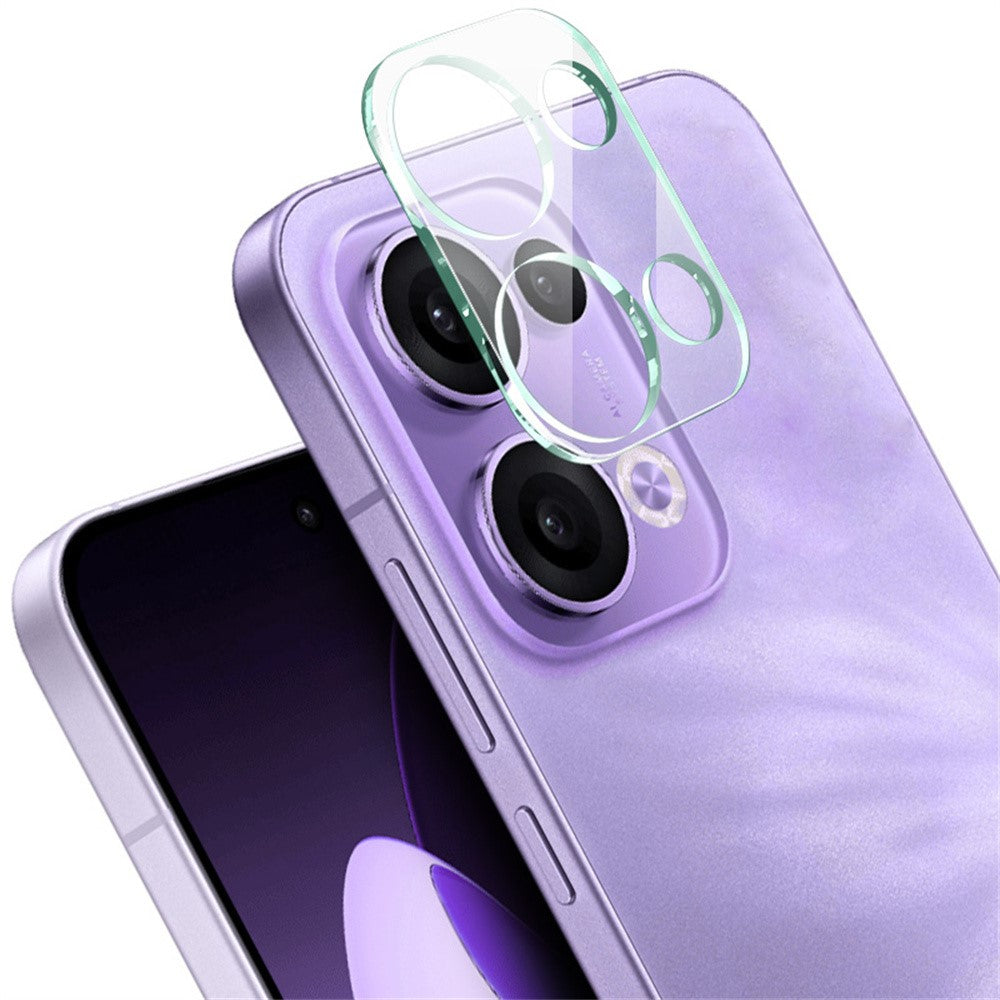 Tempered Glass Camera Lens Film+Acrylic Lens Cap IMAK For Oppo Reno13 5G (Global)