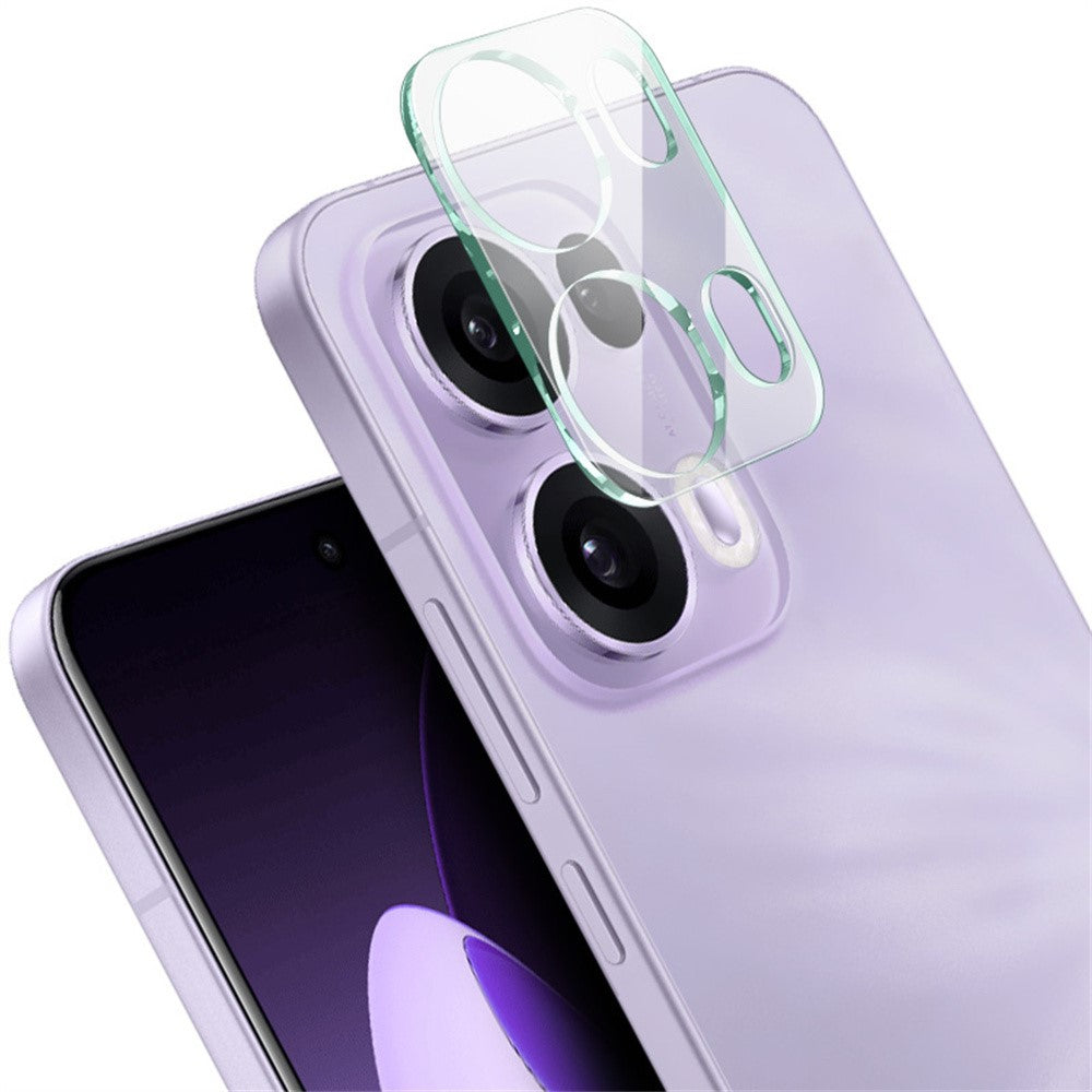 Tempered Glass Camera Lens Film+Acrylic Lens Cap IMAK For Oppo Reno13 Pro 5G