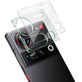 Tempered Glass Camera Lens Film+Acrylic Lens Cap IMAK For ZTE nubia Z70S Ultra 5G / nubia Z70 Ultra 5G
