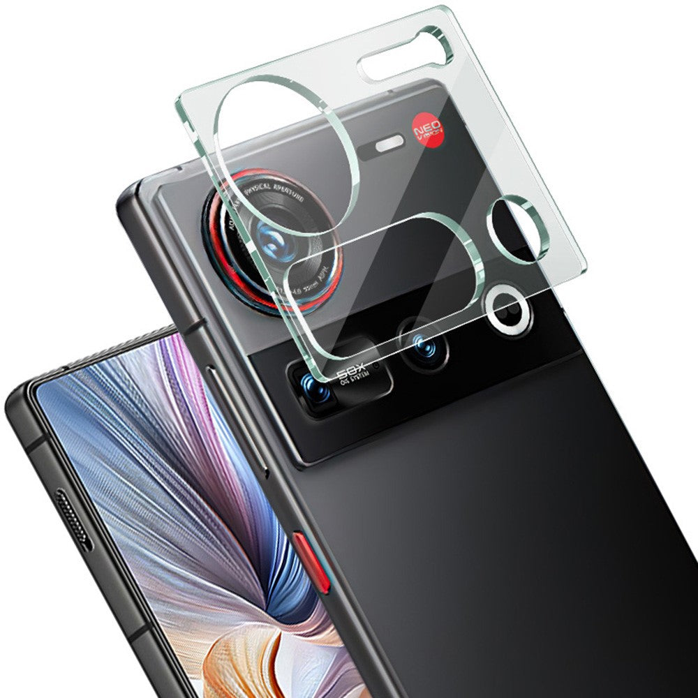 Tempered Glass Camera Lens Film+Acrylic Lens Cap IMAK For ZTE nubia Z70S Ultra 5G / nubia Z70 Ultra 5G