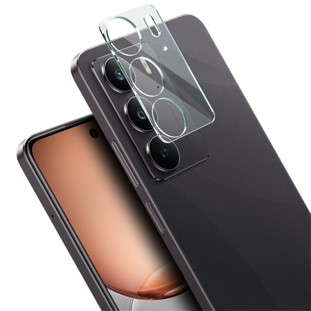 Tempered Glass HD Camera Lens Film + Acrylic Lens Cap IMAK For Realme C75 4G