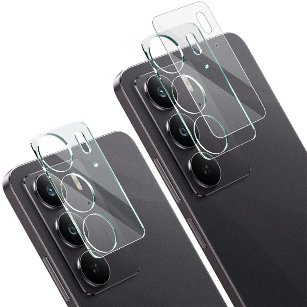 Tempered Glass HD Camera Lens Film + Acrylic Lens Cap IMAK For Realme C75 4G