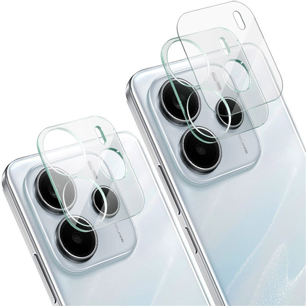 Tempered Glass Camera Lens Protector + Acrylic Lens Cap IMAK For Xiaomi Redmi Note 14 5G