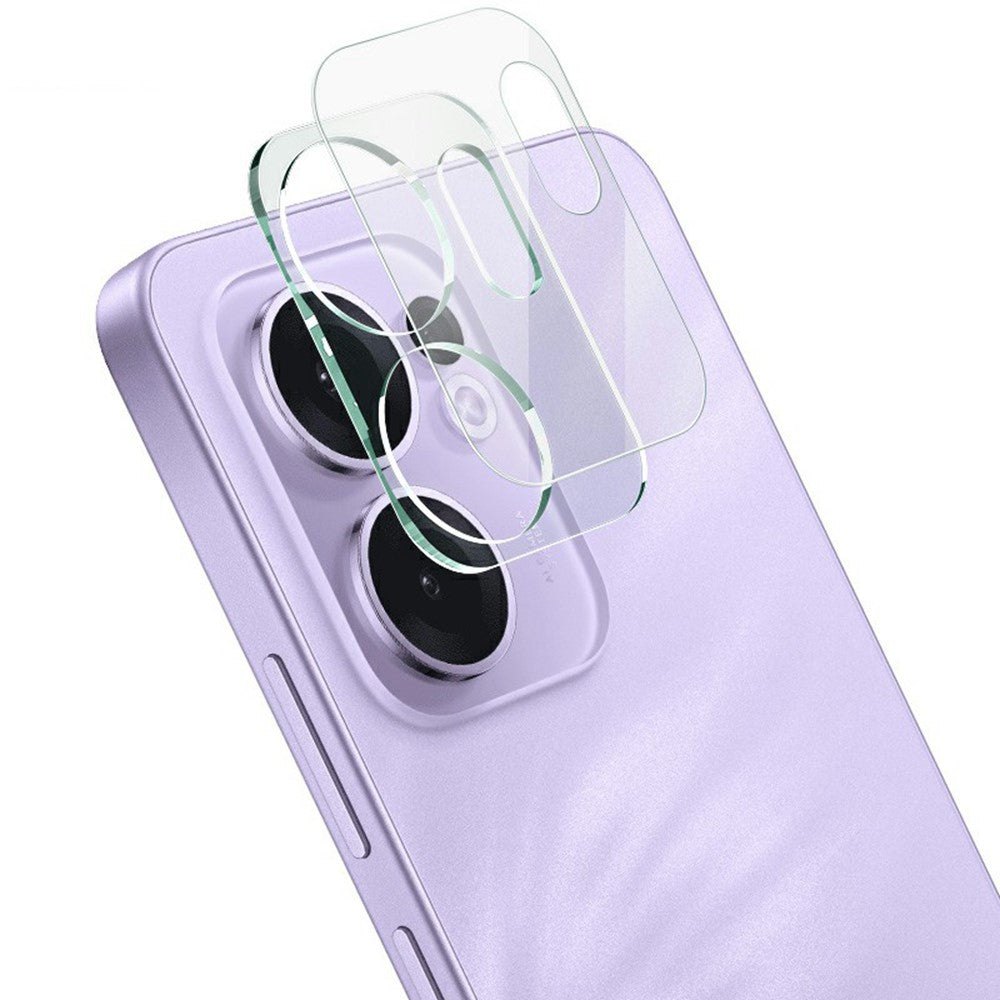 Tempered Glass Camera Lens Film+Acrylic Lens Cap IMAK For Oppo Reno13 F 5G (Reno 13 FS 5G) / 4G