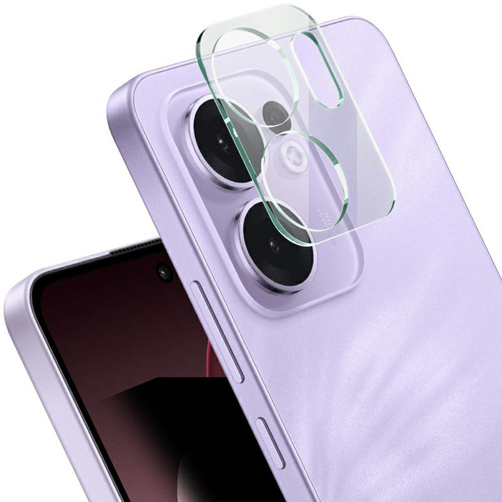 Tempered Glass Camera Lens Film+Acrylic Lens Cap IMAK For Oppo Reno13 F 5G (Reno 13 FS 5G) / 4G