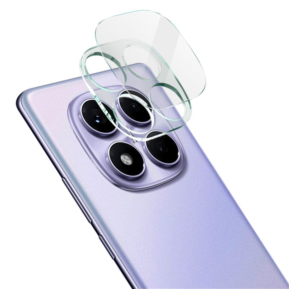 Tempered Glass Camera Lens Protector + Acrylic Lens Cap IMAK For Xiaomi Redmi Note 14 Pro 4G