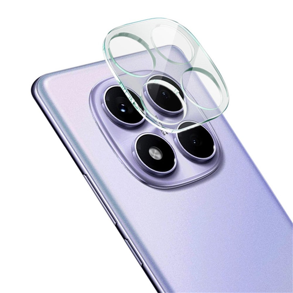 Tempered Glass Camera Lens Protector + Acrylic Lens Cap IMAK For Xiaomi Redmi Note 14 Pro 4G
