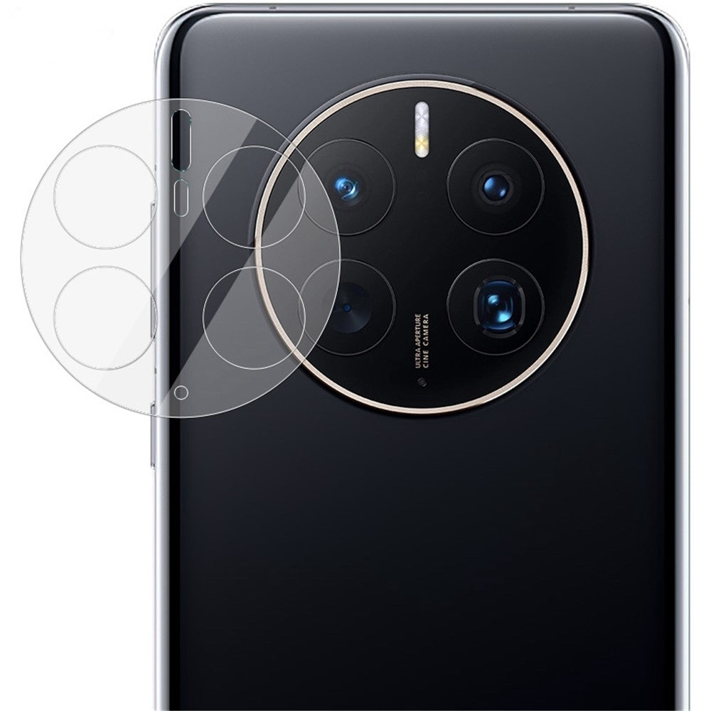 IMAK For Huawei Mate 50 Pro 4G Camera Lens Protector HD Tempered Glass Camera Lens Film + Acrylic Lens Cap