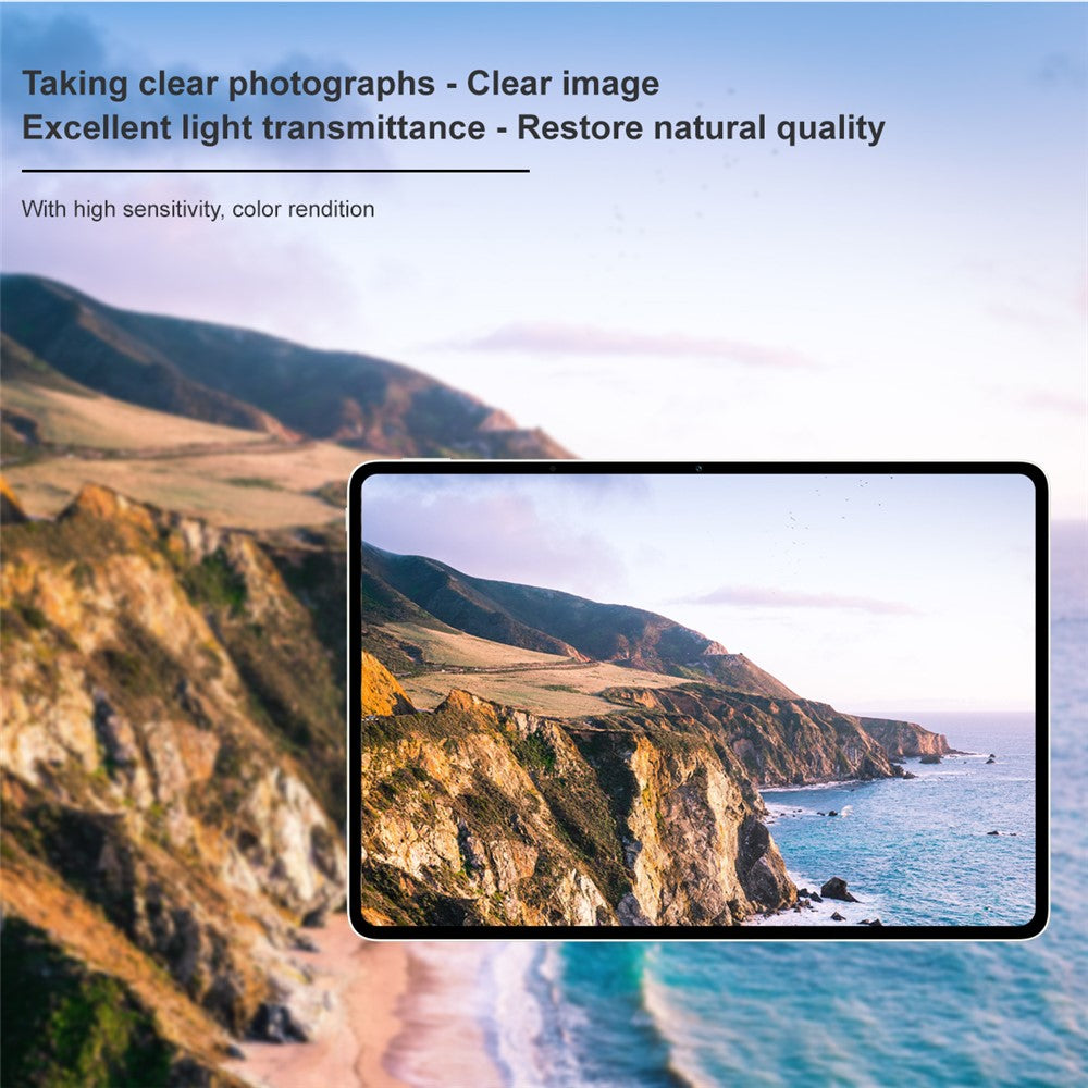 Tempered Glass Camera Lens Film+Acrylic Lens Cap IMAK For vivo Pad5 Pro
