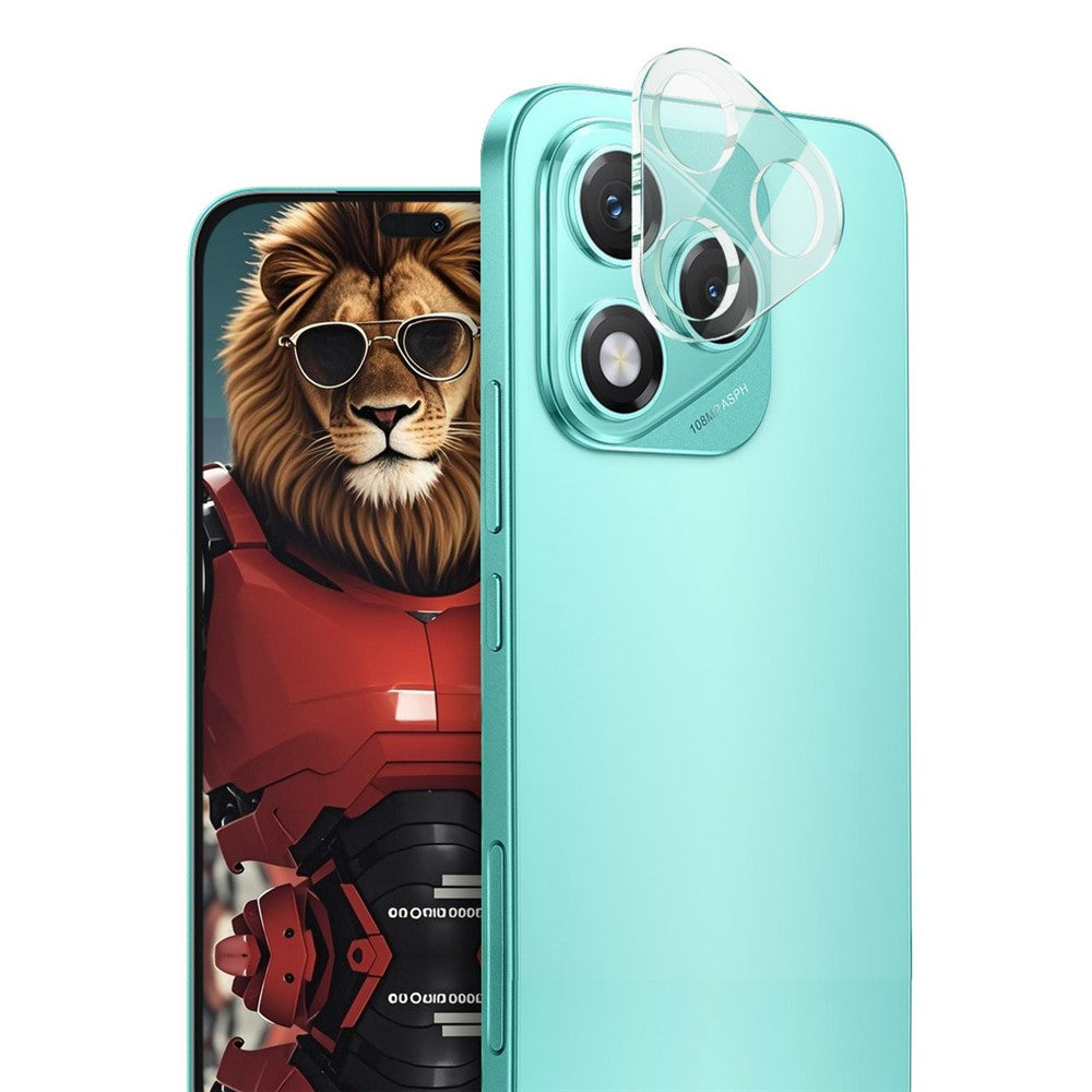 Tempered Glass HD Camera Lens Film + Acrylic Lens Cap IMAK For Honor 400 Lite 5G