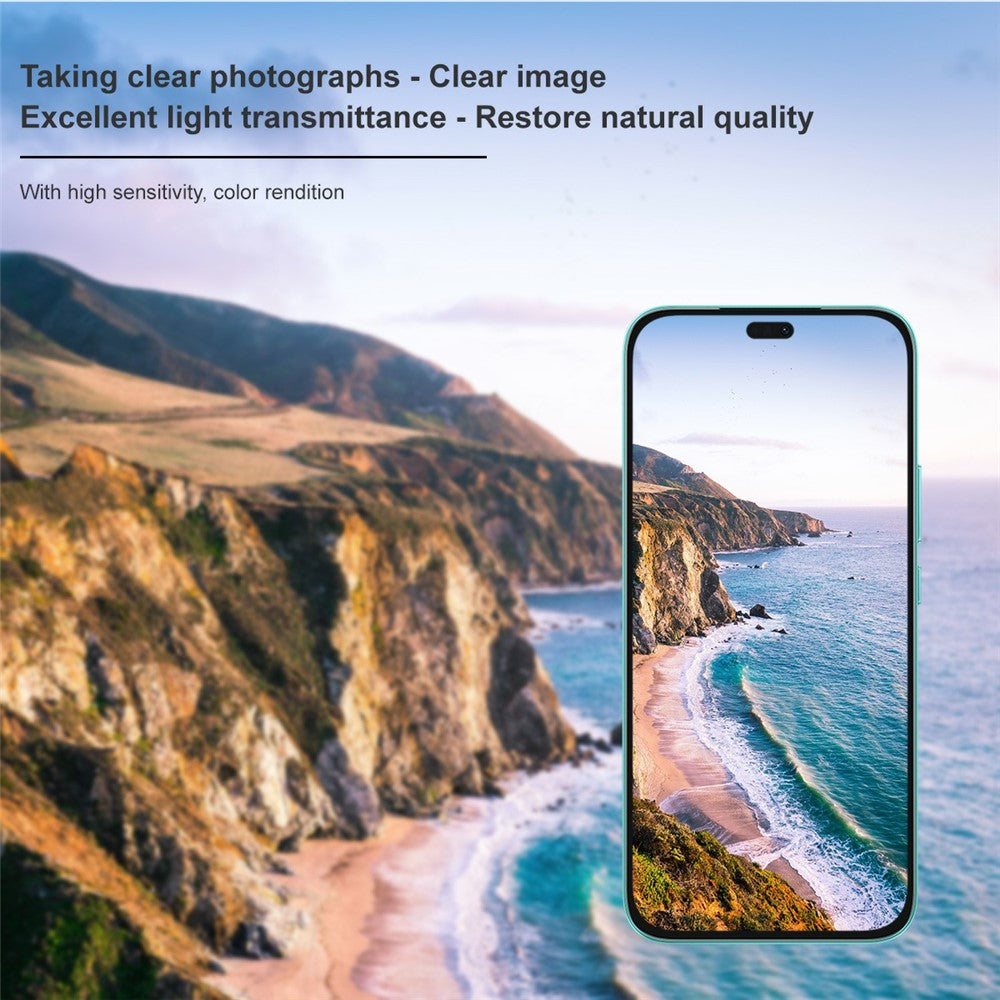 Tempered Glass HD Camera Lens Film + Acrylic Lens Cap IMAK For Honor 400 Lite 5G