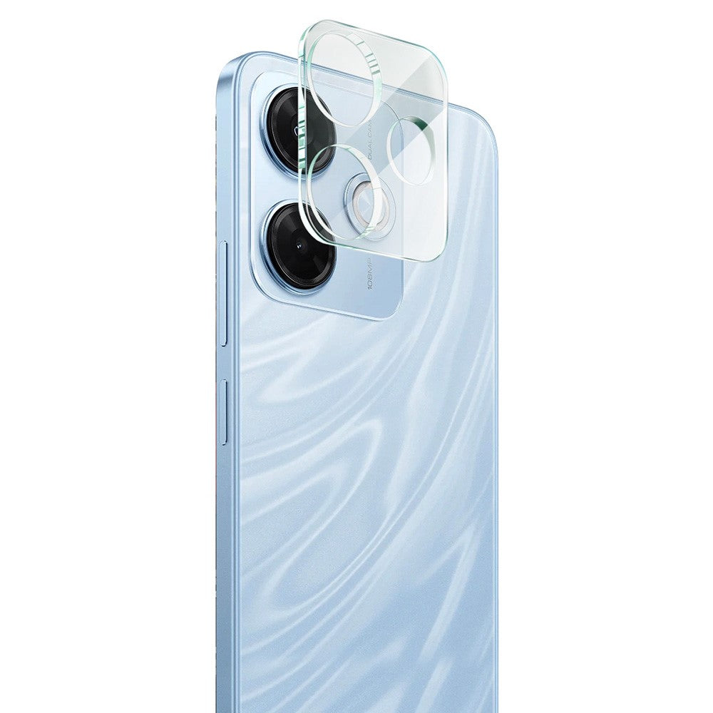 IMAK For Xiaomi Redmi 13x 4G Tempered Glass Camera Lens Protector + Acrylic Lens Cap
