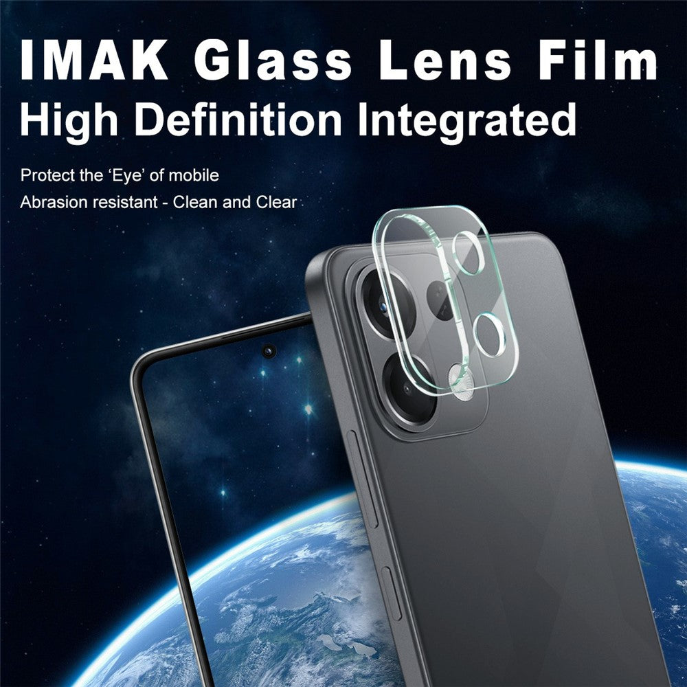 Tempered Glass Camera Lens Film+Acrylic Lens Cap IMAK For Oppo K13 5G