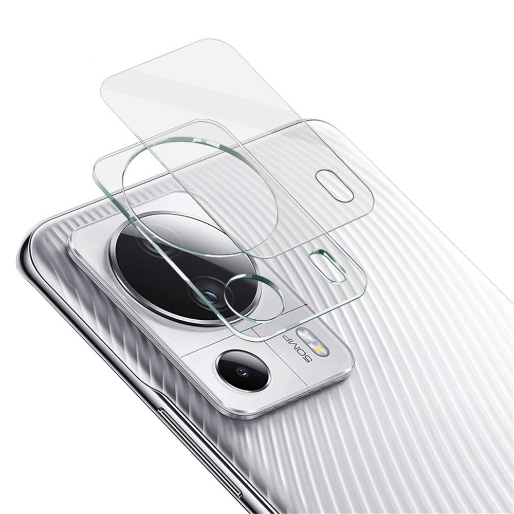 Tempered Glass Camera Lens Film+Acrylic Lens Cap IMAK For Xiaomi 13 Lite / Civi 2 5G