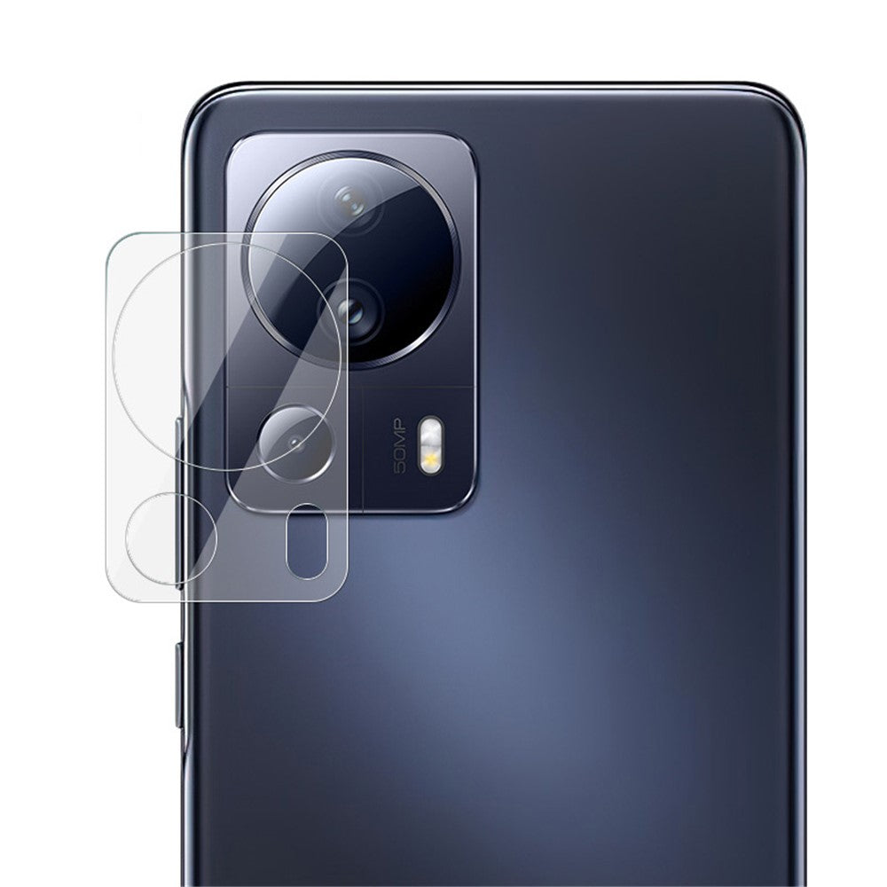 Tempered Glass Camera Lens Film+Acrylic Lens Cap IMAK For Xiaomi 13 Lite / Civi 2 5G
