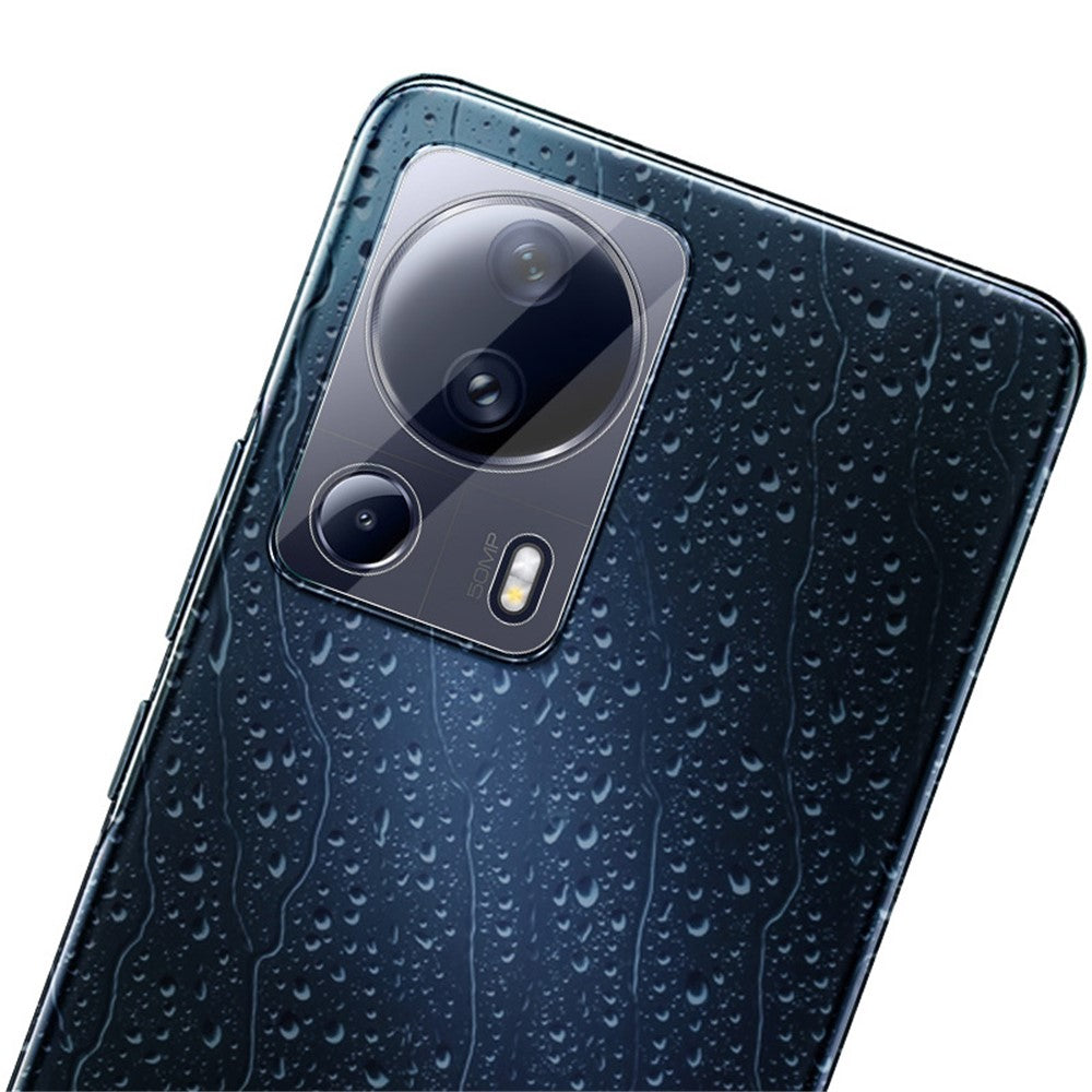 Tempered Glass Camera Lens Film+Acrylic Lens Cap IMAK For Xiaomi 13 Lite / Civi 2 5G