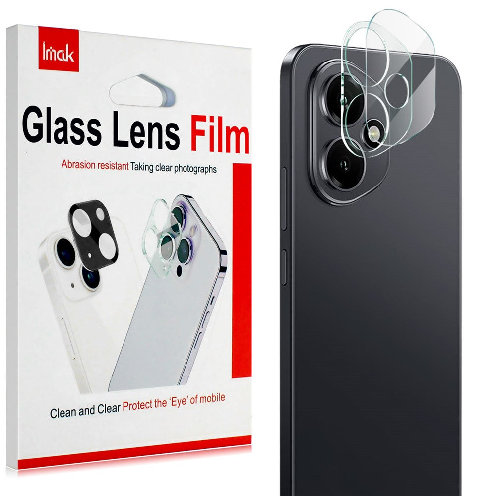 Tempered Glass HD Camera Lens Film + Acrylic Lens Cap IMAK For Honor 400 5G (Global)