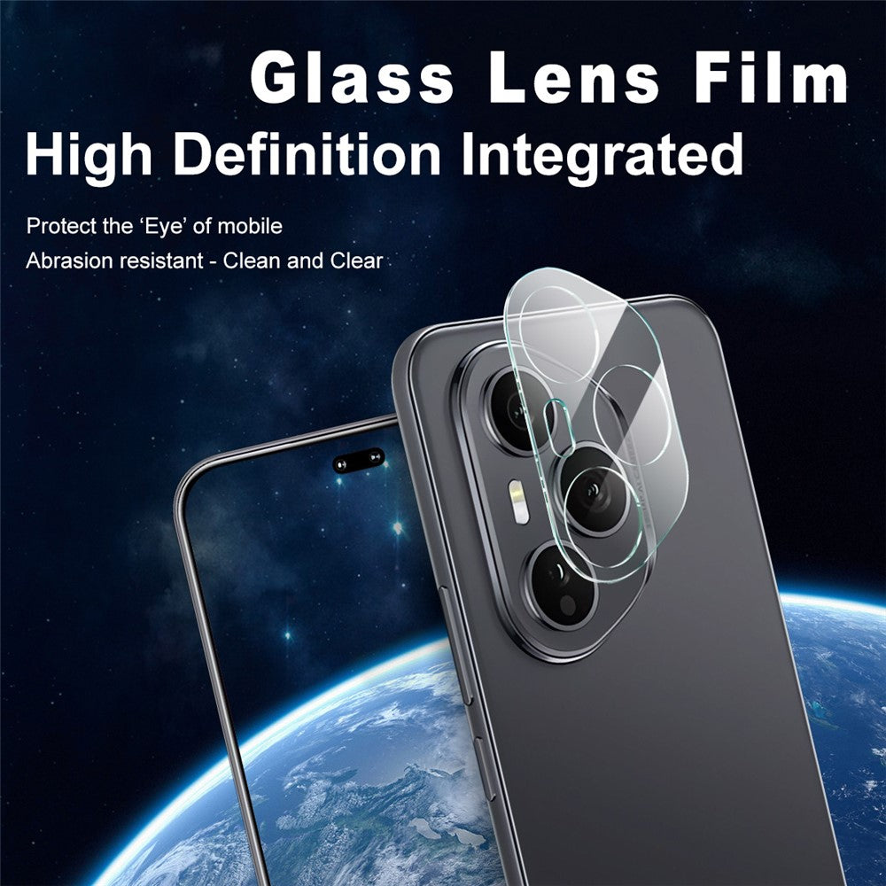 Tempered Glass Camera Lens Film+Acrylic Lens Cap IMAK For Honor 400 Pro 5G (Global)