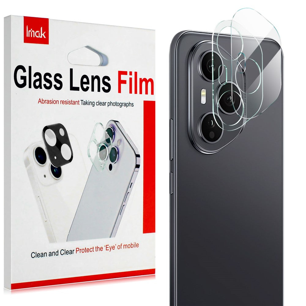 Tempered Glass Camera Lens Film+Acrylic Lens Cap IMAK For Honor 400 Pro 5G (Global)