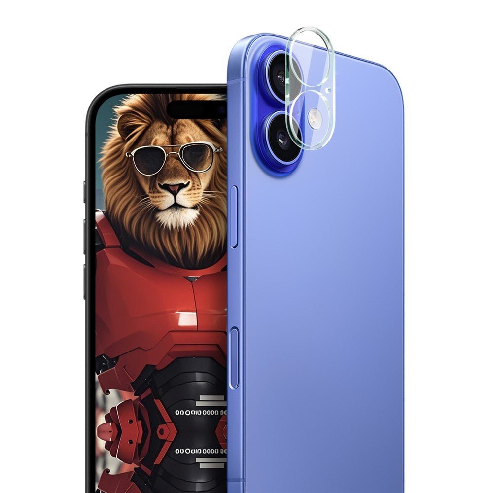 Tempered Glass HD Camera Lens Film + Acrylic Lens Cap IMAK For iPhone 17