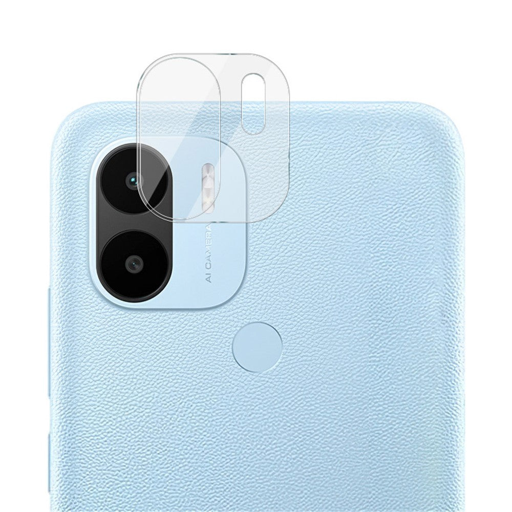 Tempered Glass Camera Lens Film+Acrylic Lens Cap IMAK For Xiaomi Redmi A1 4G / Redmi A1+ 4G