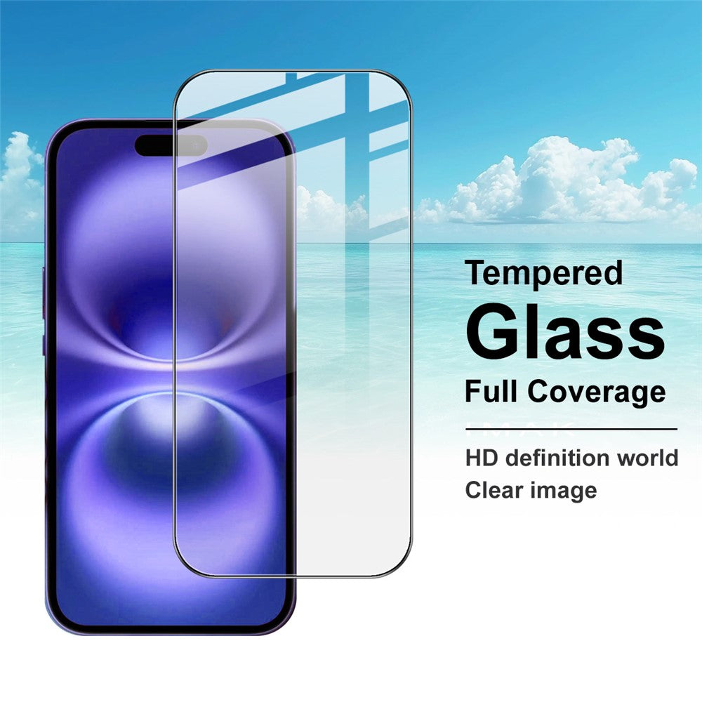 Full Coverage Tempered Glass Screen Protector IMAK Pro+ Series For iPhone 17 Pro Max