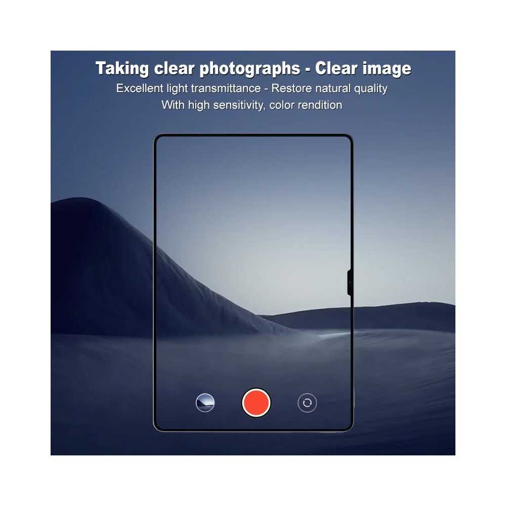 IMAK For Xiaomi Pad 7 Ultra Tempered Glass Camera Lens Protector + Acrylic Lens Cap