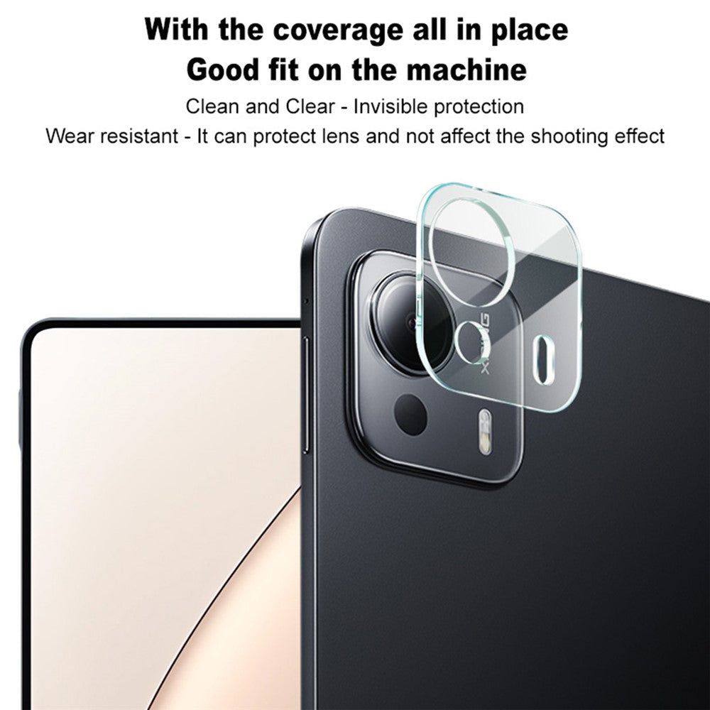 IMAK For Xiaomi Pad 7 Ultra Tempered Glass Camera Lens Protector + Acrylic Lens Cap