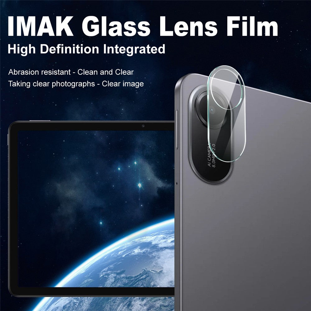 Tempered Glass Camera Lens Film+Acrylic Lens Cap IMAK For Xiaomi Redmi Pad 2