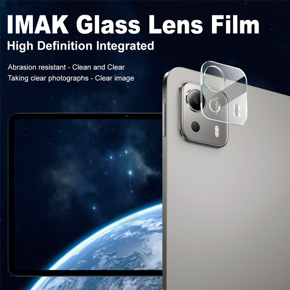 IMAK For Xiaomi Pad 7S Pro 12.5 Tempered Glass Camera Lens Protector + Acrylic Lens Cap