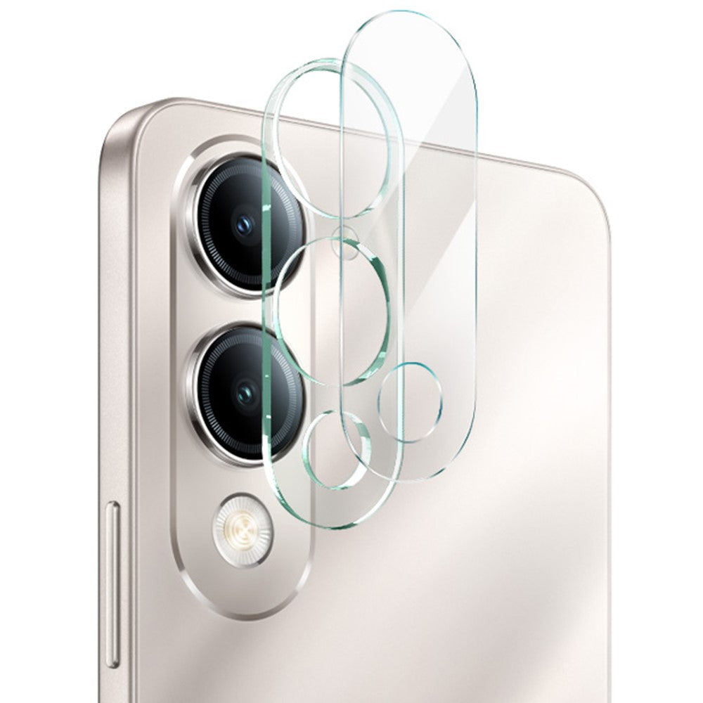 Tempered Glass Camera Lens Film+Acrylic Lens Cap IMAK Tempered Glass Lens Film for vivo T4 Lite 5G / Y29s 5G / Y04 4G / Y19 5G / iQOO Z10 Lite 5G+