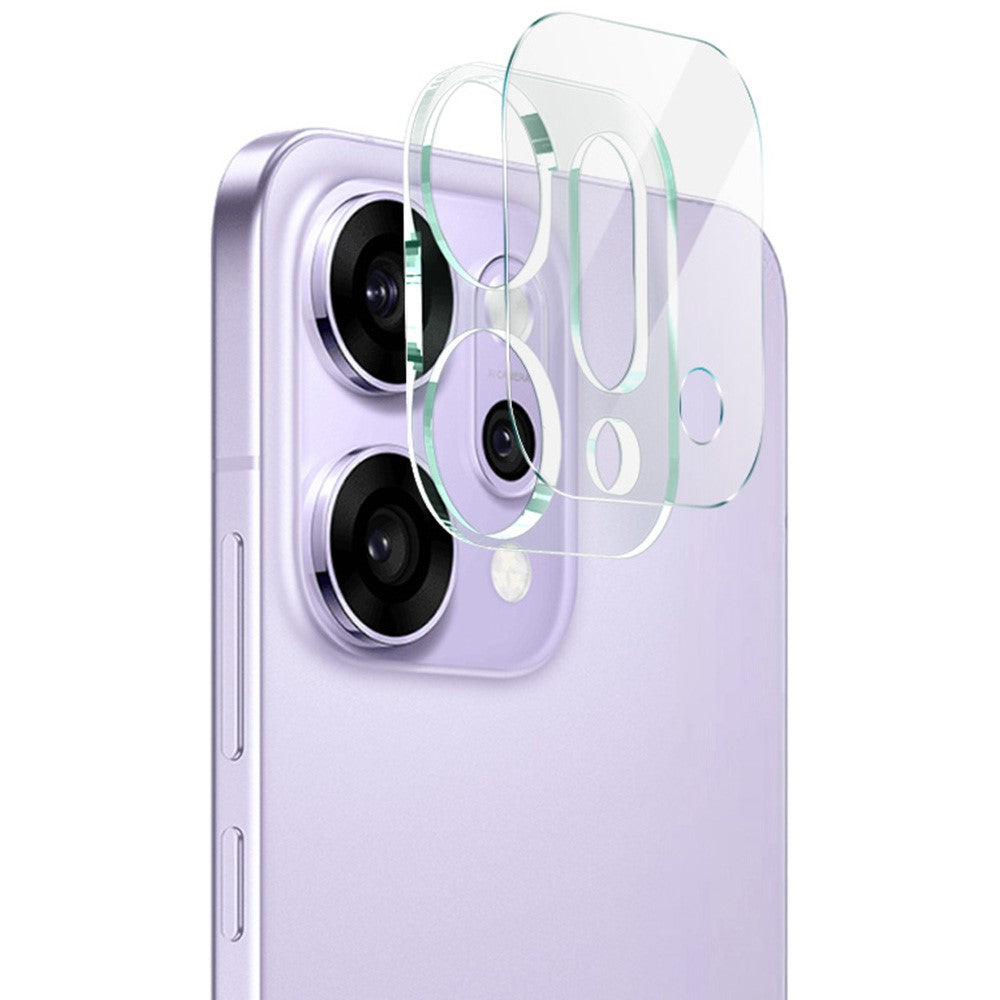 Tempered Glass Camera Lens Film+Acrylic Lens Cap IMAK For Oppo Reno14 Pro 5G (Global)