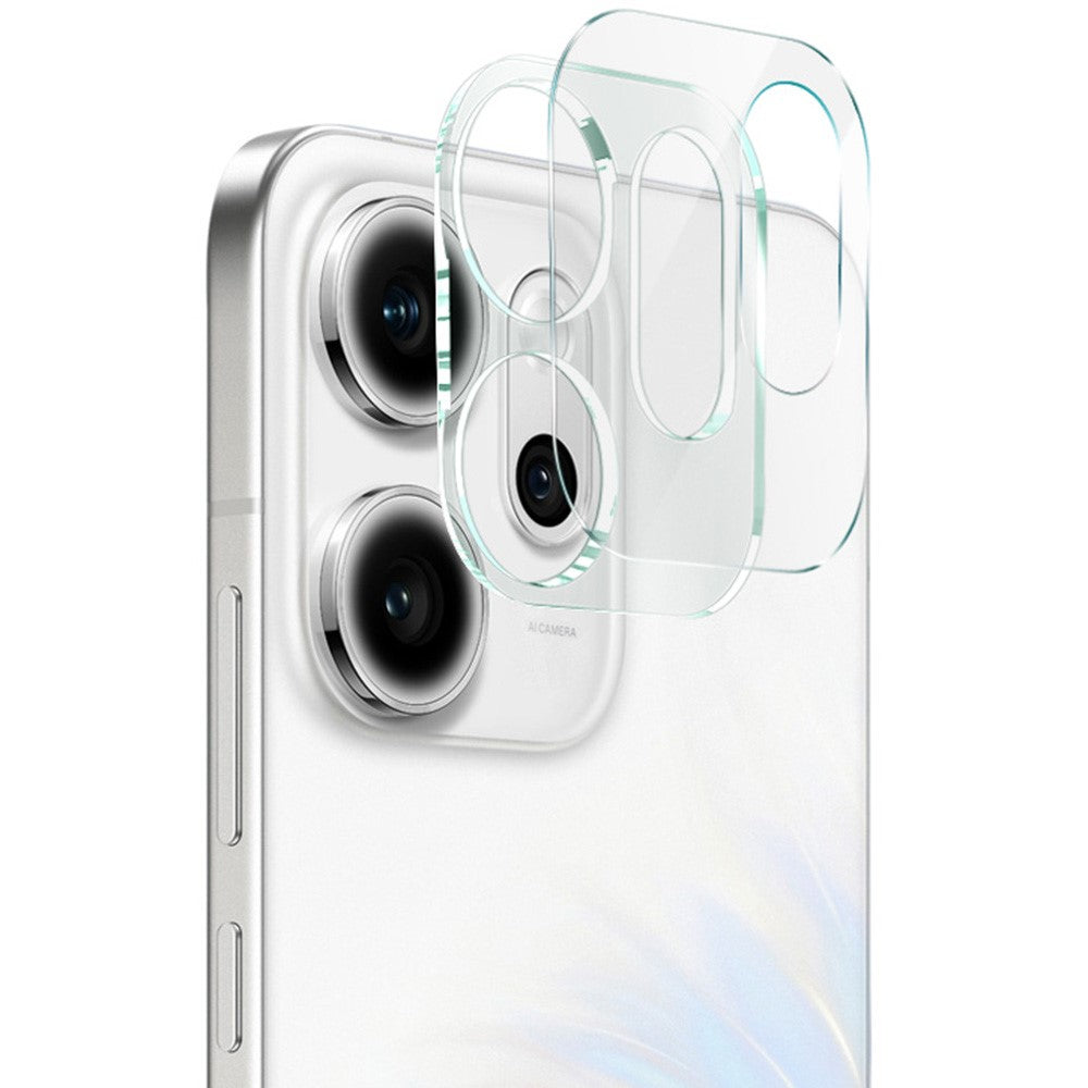 Tempered Glass Camera Lens Film+Acrylic Lens Cap IMAK For Oppo Reno14 F 5G