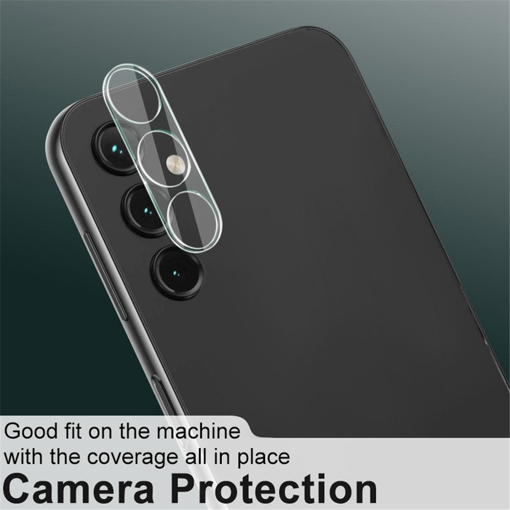 IMAK Camera Lens Film for Samsung Galaxy A14 5G / 4G , Integrated Tempered Glass Lens Protector + Acrylic Lens Cap