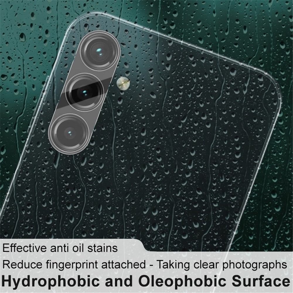 IMAK Camera Lens Film for Samsung Galaxy A14 5G / 4G , Integrated Tempered Glass Lens Protector + Acrylic Lens Cap