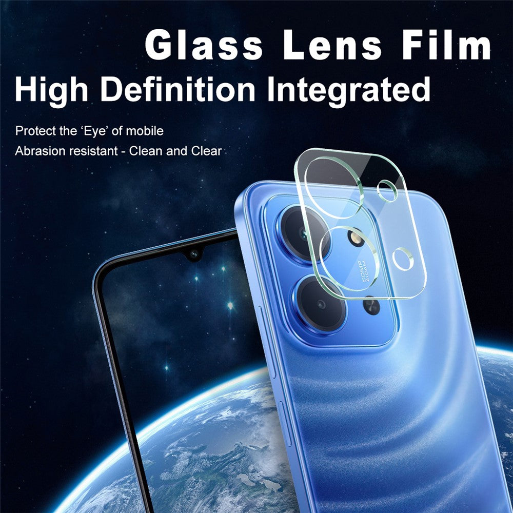 IMAK For Xiaomi Redmi 15C 4G (EU) (173mm) / Redmi 15C 5G (EU) (173mm) Tempered Glass Camera Lens Protector + Acrylic Lens Cap